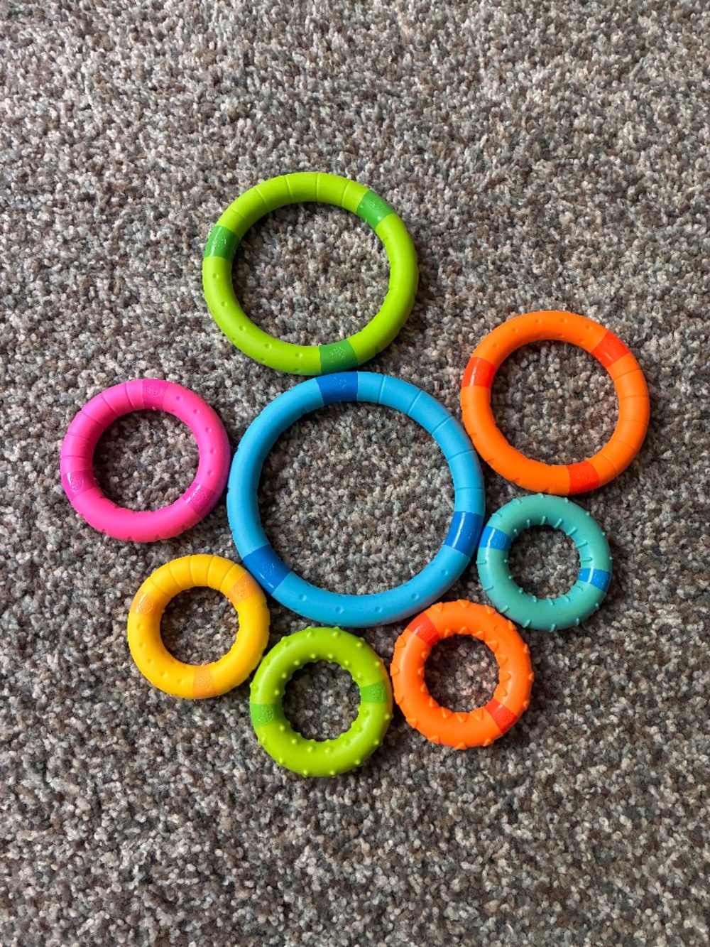 Fat Brain Toys Tinker Rings (SET OF 8)